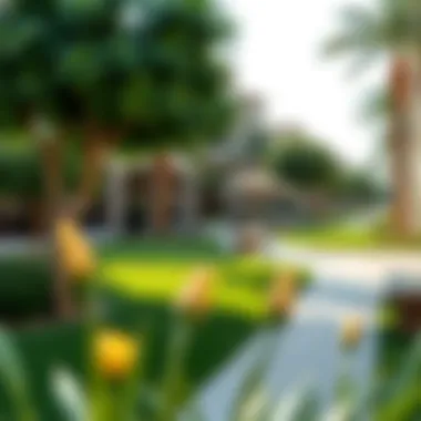 Vibrant community spaces in Eden Hills with lush greenery and amenities