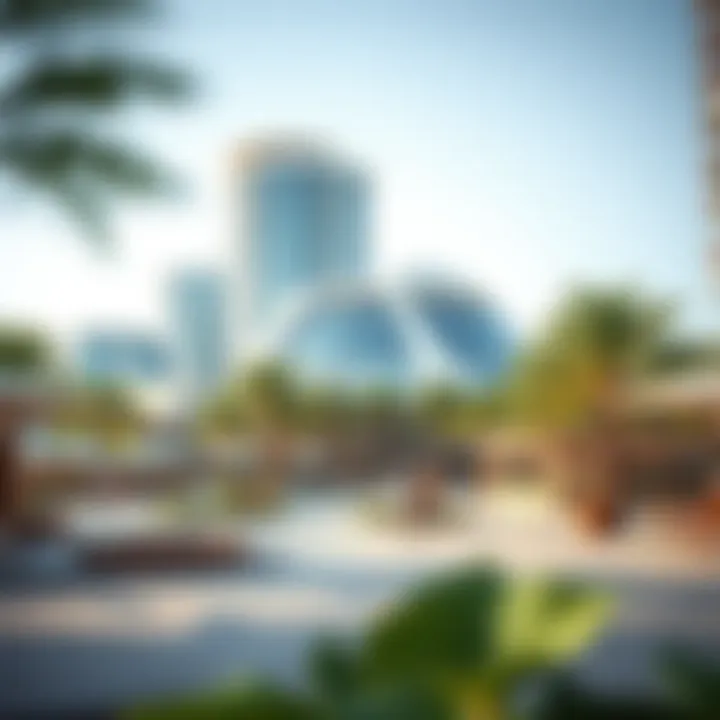 Vibrant community spaces within Emaar Beachfront designed for leisure and social interaction