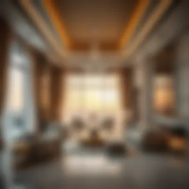 Stunning interior design of an Emaar Villa reflecting luxury