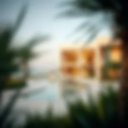 Architectural design of Etihad Eco Residence showcasing sustainable elements