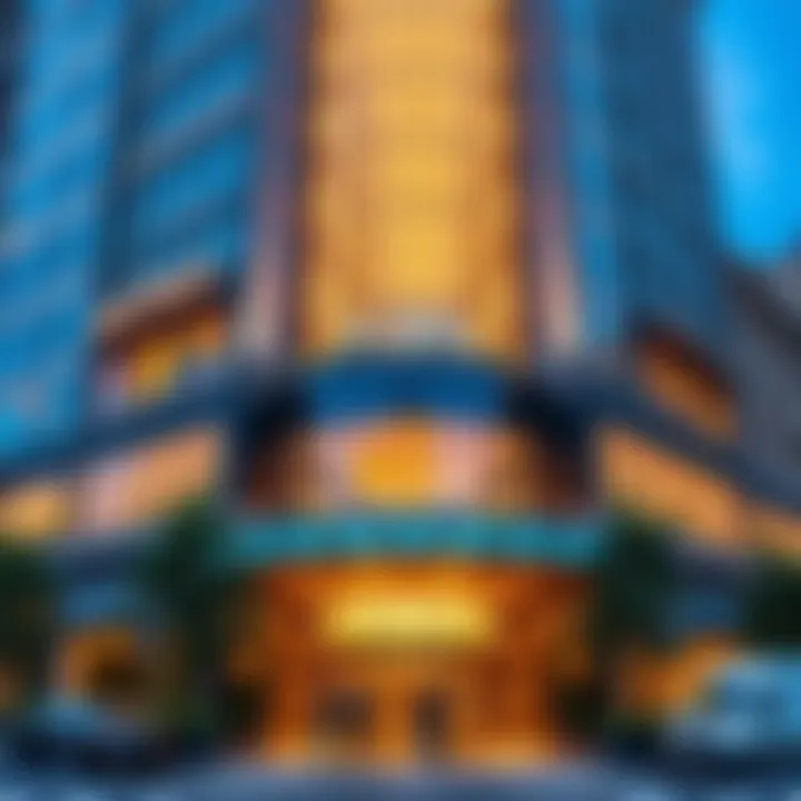 Atrium Center Architectural Marvel Stunning facade of the Atrium Center showcasing modern architectural design