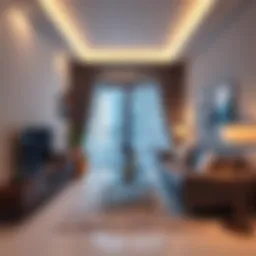 Modern 1 BHK apartment interior