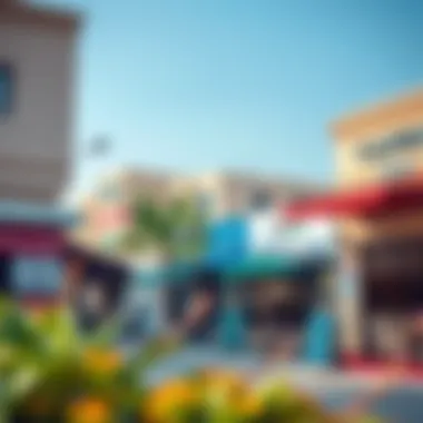 Shops and Cafes in the Neighborhood Local amenities including shops and cafes