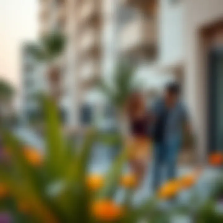 Dynamic Community Lifestyle Vibrant lifestyle scene in Silicon Oasis