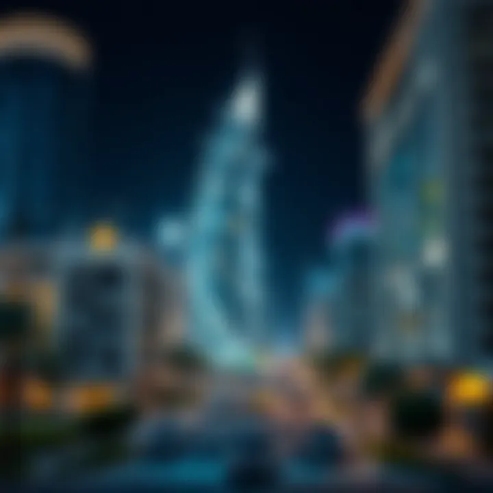 A visually striking illustration of Dubai's property regulations