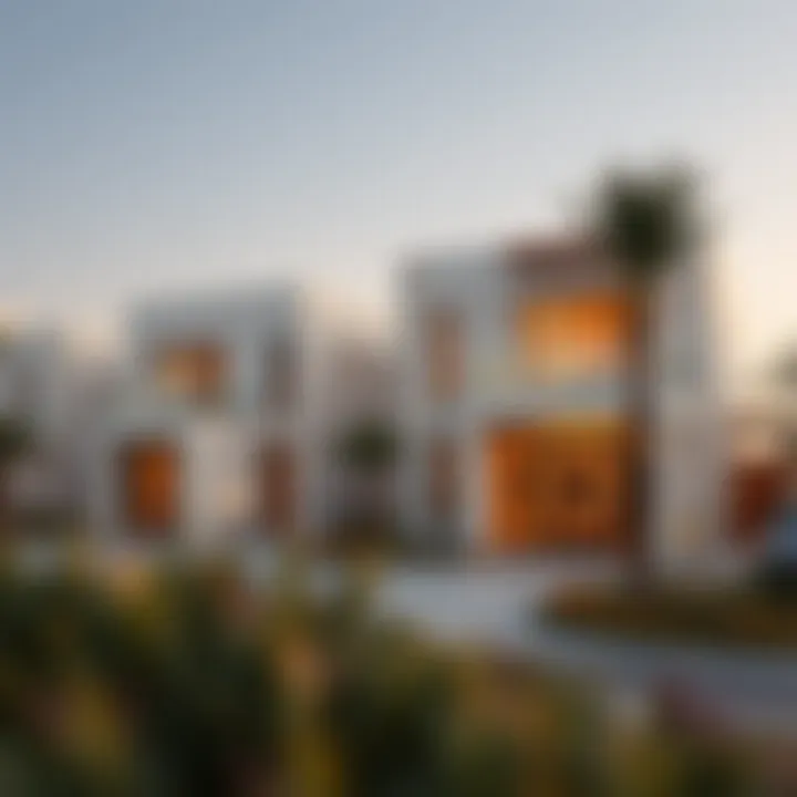 Luxurious residential villas in Al Jurf highlighting premium lifestyle offerings