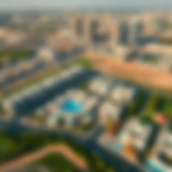 Aerial View of الخبيصي العين Aerial view of الخبيصي العين showcasing its residential landscape