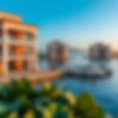 Luxurious waterfront properties on Al Maya Reem Island