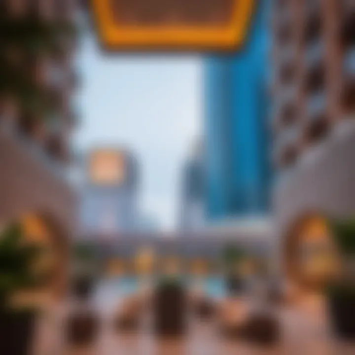 Surrounding Amenities of Al Mulla Building 9 Amenities surrounding Al Mulla Building 9 enhancing lifestyle quality