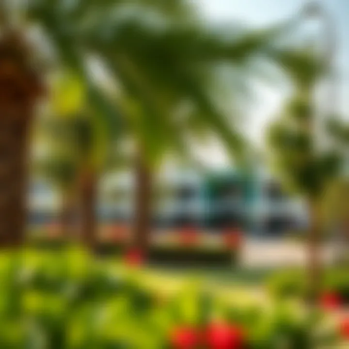 Community Park in Al Nahda 2 Vibrant community park in Al Nahda 2 with lush greenery