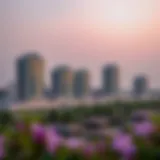 Modern Architecture in Al Nahda 2 Stunning skyline of Al Nahda 2 featuring modern architecture