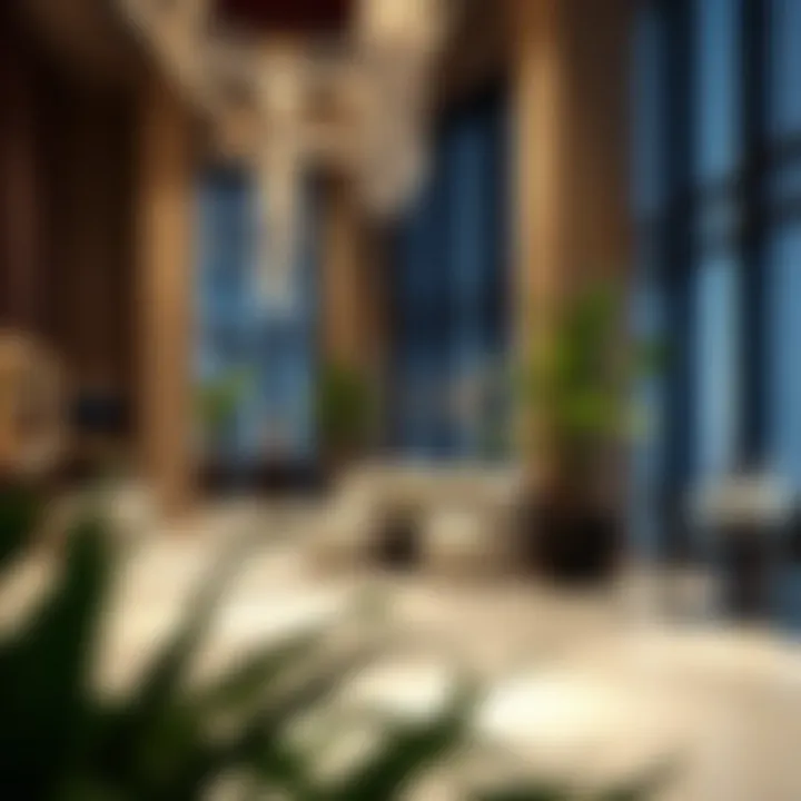 Luxurious amenities within the Ameri Tower