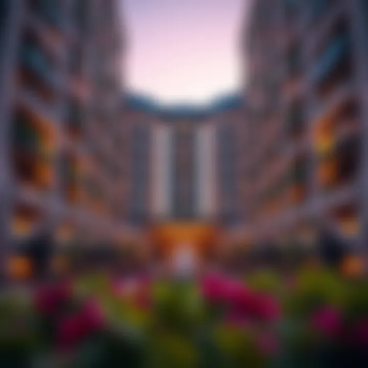 A stunning view of Azizi Liatris showcasing its architectural elegance
