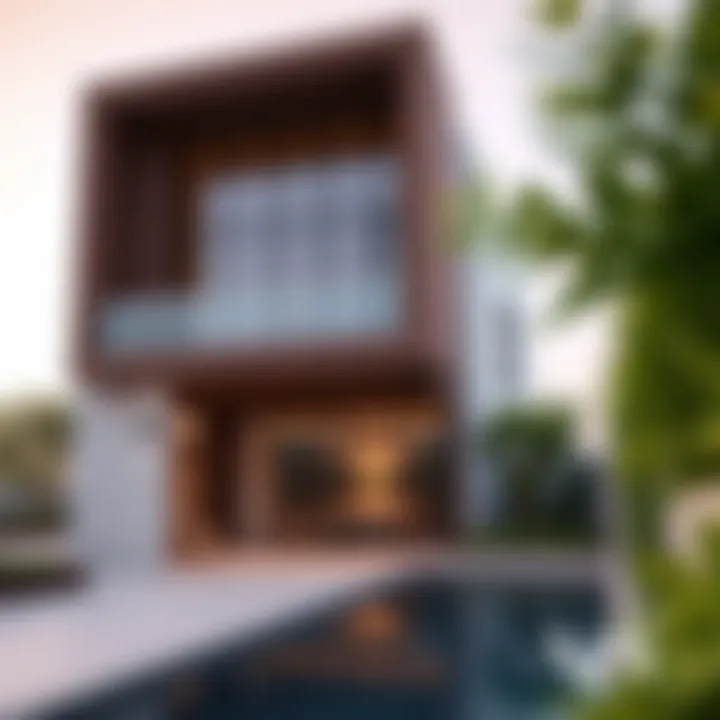 Modern Architectural Design of Azizi Residence Modern architectural design of Azizi Residence