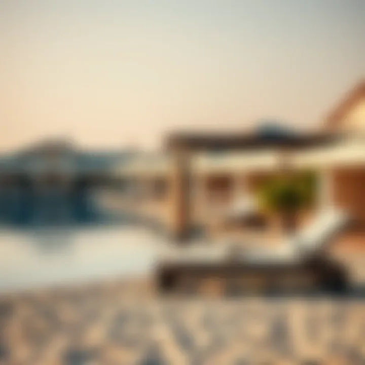 Relaxing beachside atmosphere