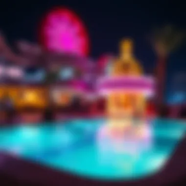 Vibrant nightlife and entertainment options on بلوواترز