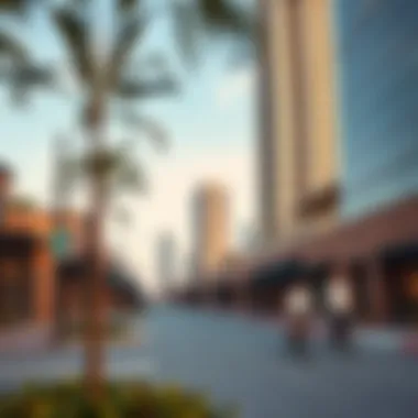 Trendy community features surrounding Boulevard Central Tower