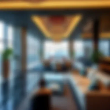 Luxurious amenities within Boulevard Central Tower highlighting modern lifestyle