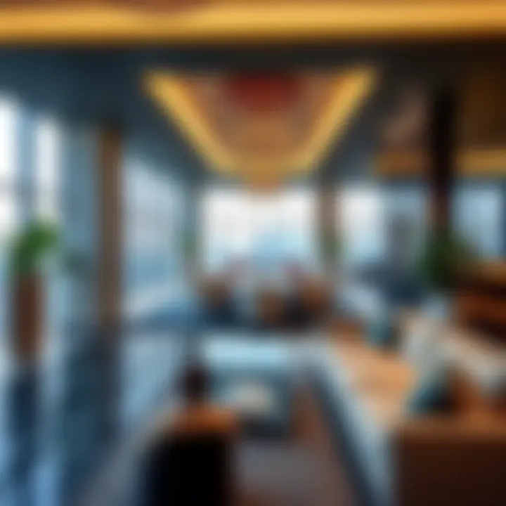 Luxurious amenities within Boulevard Central Tower highlighting modern lifestyle