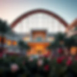 Stunning architectural view of Box Park Al Wasl