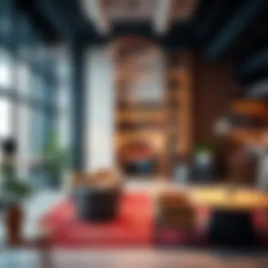 Collaborative Workspace with Creative Design Collaborative workspace with creative design