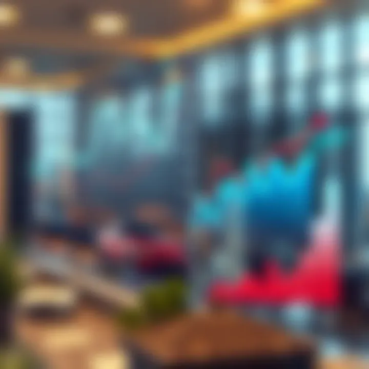 Market Trends: Insights into Dubai's Real Estate Landscape Vibrant real estate market trends illustrated through charts