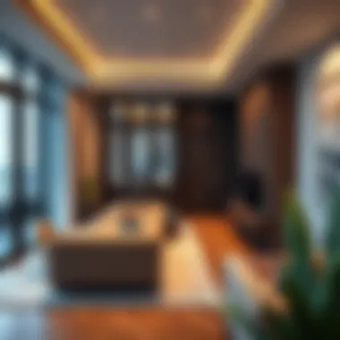 Inside Look: Modern Apartment Design in Dubai A modern apartment interior reflecting contemporary design