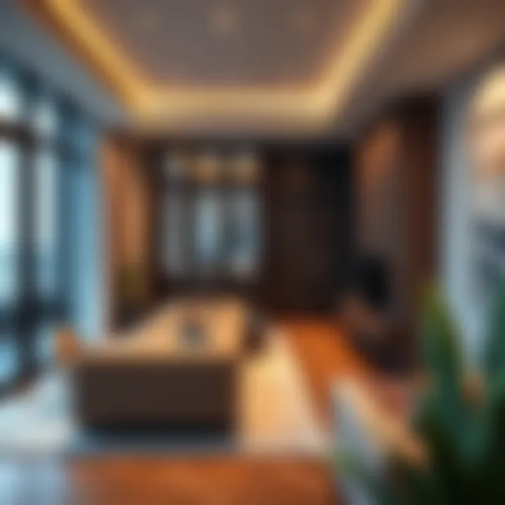 Inside Look: Modern Apartment Design in Dubai A modern apartment interior reflecting contemporary design