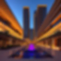 Stunning architectural design of Edge by Rotana in Damac Hills 2