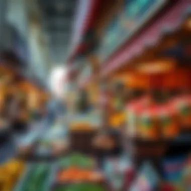 Diverse products available at Deira Market