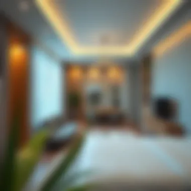 Modern studio interior in Deira