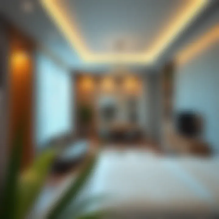 Modern studio interior in Deira