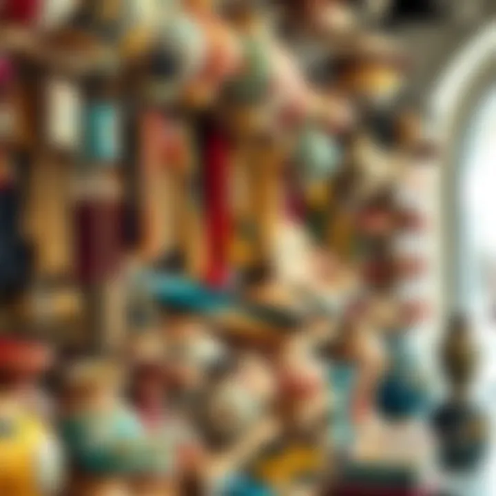 Treasures of Dubai: Craftsmanship at Affordable Prices Colorful array of local handicrafts and souvenirs