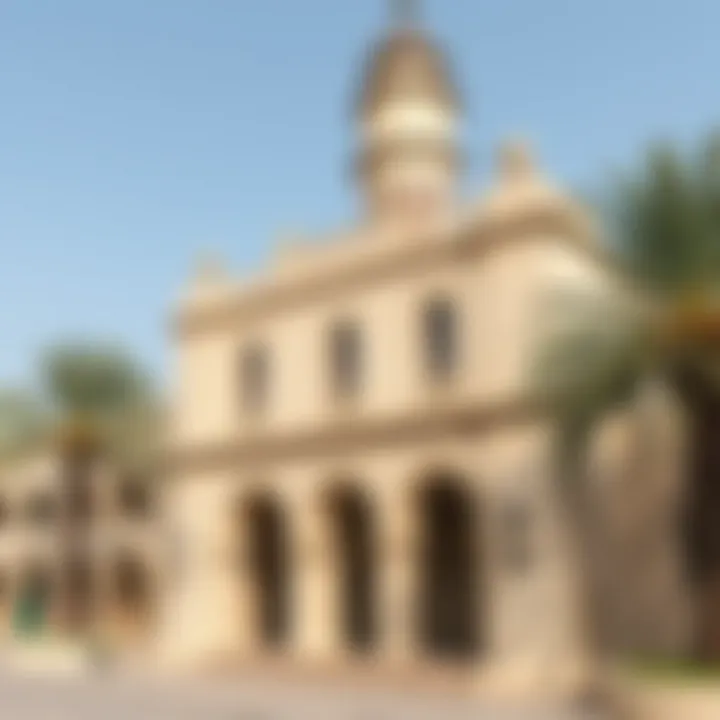 Historic building representing Dubai's rich cultural heritage