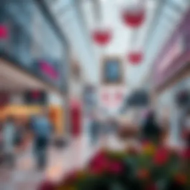 Vibrant Retail Experience at Dubai Outlet A vibrant view of Dubai Outlet showcasing various retail stores