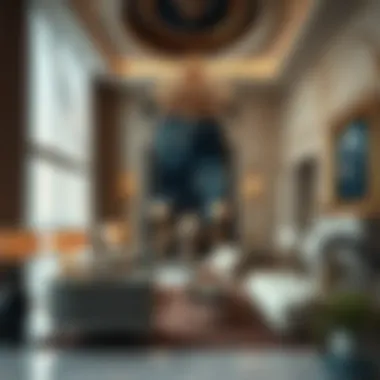 Luxurious interior of a high-end Dubai property