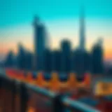 Stunning skyline of Dubai showcasing modern architecture