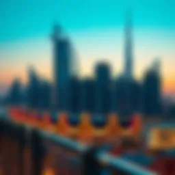 Stunning skyline of Dubai showcasing modern architecture