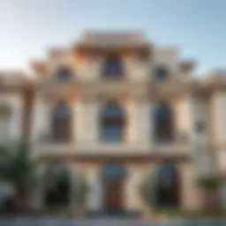 Stunning architectural facade of Eden House