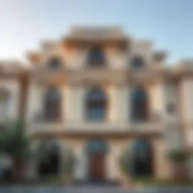 Stunning architectural facade of Eden House