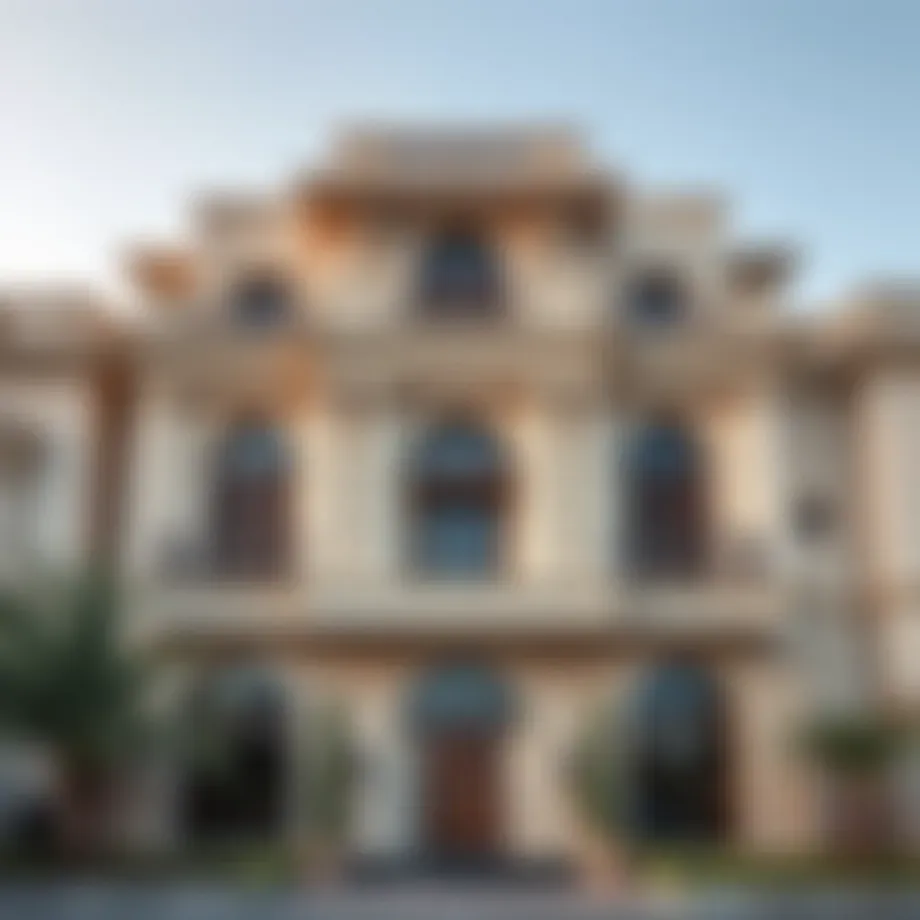 Stunning architectural facade of Eden House