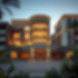 Luxurious exterior view of Edge by Rotana