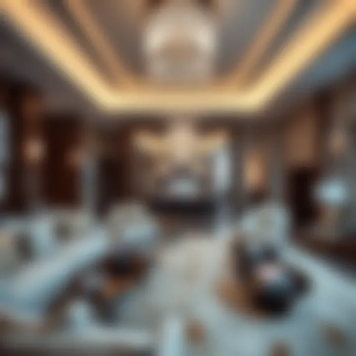 Luxurious interiors of an apartment in Ellington Sobha Hartland