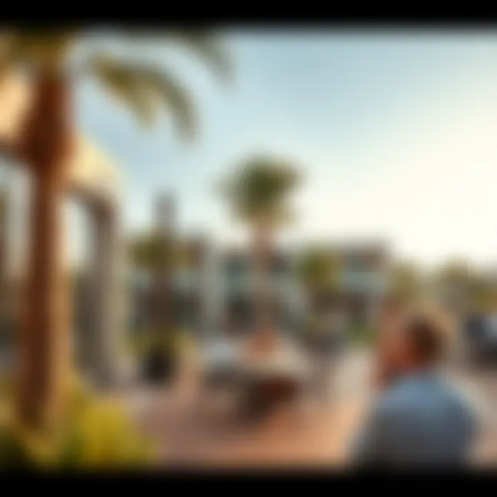 Vibrant community spaces in Elvira promoting social interaction