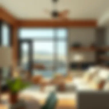 Rustic Meets Modern in Farmhouse Interiors Interior design featuring rustic elements and modern comforts