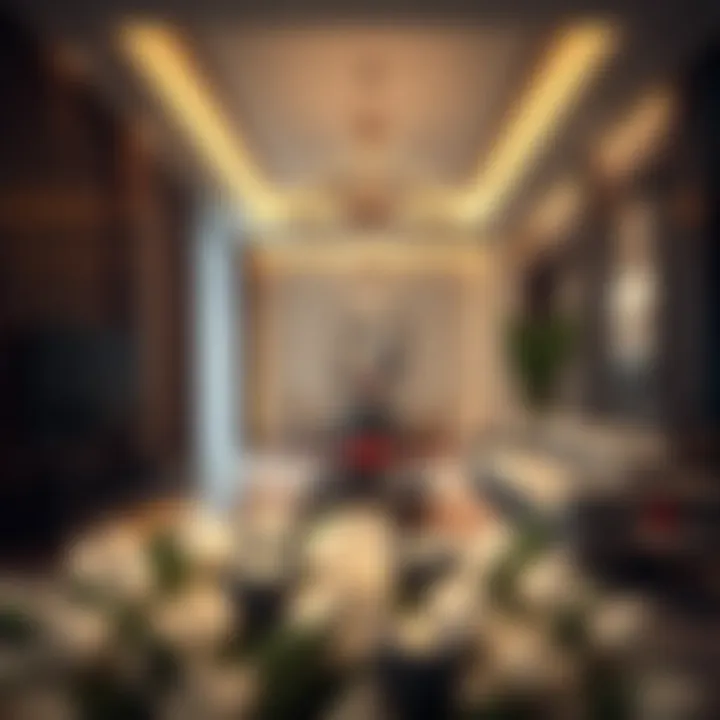 Luxury Interiors at Damac Smart Heights Luxurious interior design of residential units at Damac Smart Heights