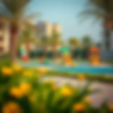 Recreational Facilities in Al Nahda A vibrant community park in Al Nahda, illustrating the neighborhood's recreational facilities