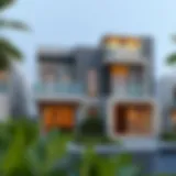 Architectural layout of Mudon Arabella townhouse