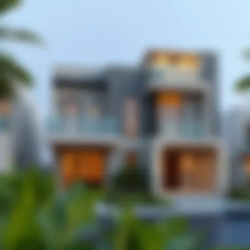 Architectural layout of Mudon Arabella townhouse