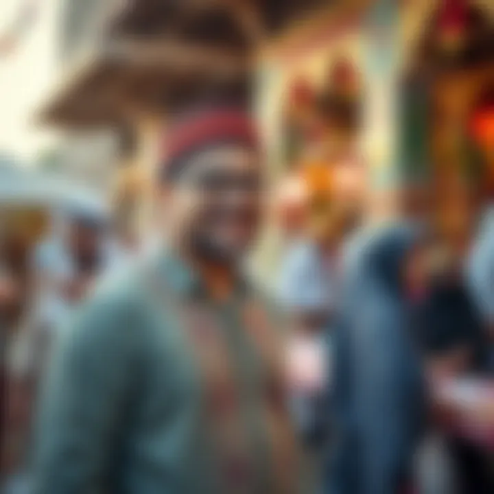 Cultural festival showcasing local traditions